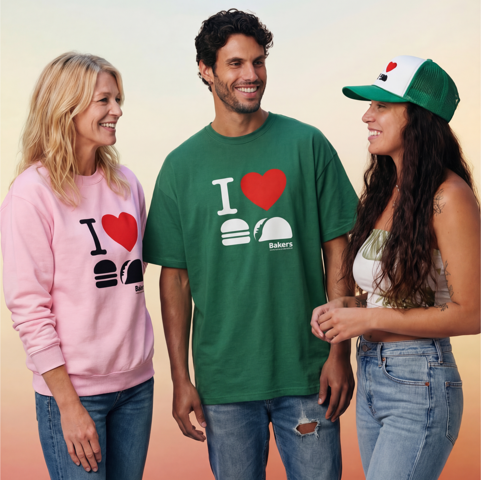 i love Baker's sweatshirt