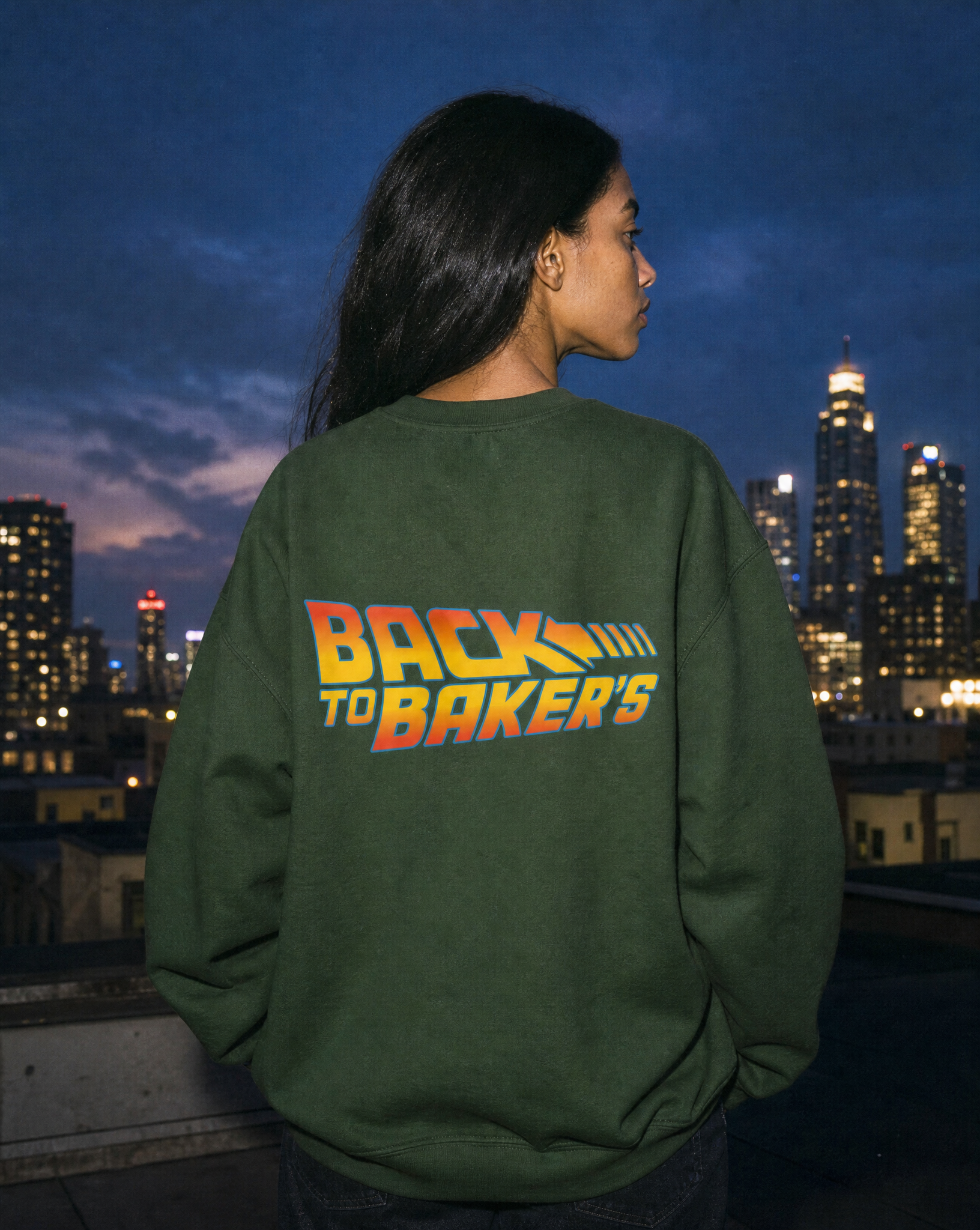 Back to Baker's Unisex Premium Sweatshirt