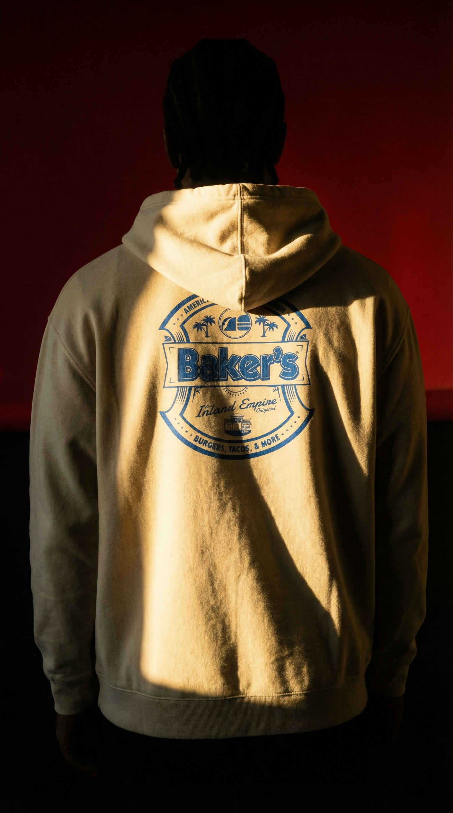 Baker's “Inland Empire Original Emblem” Hoodie Light
