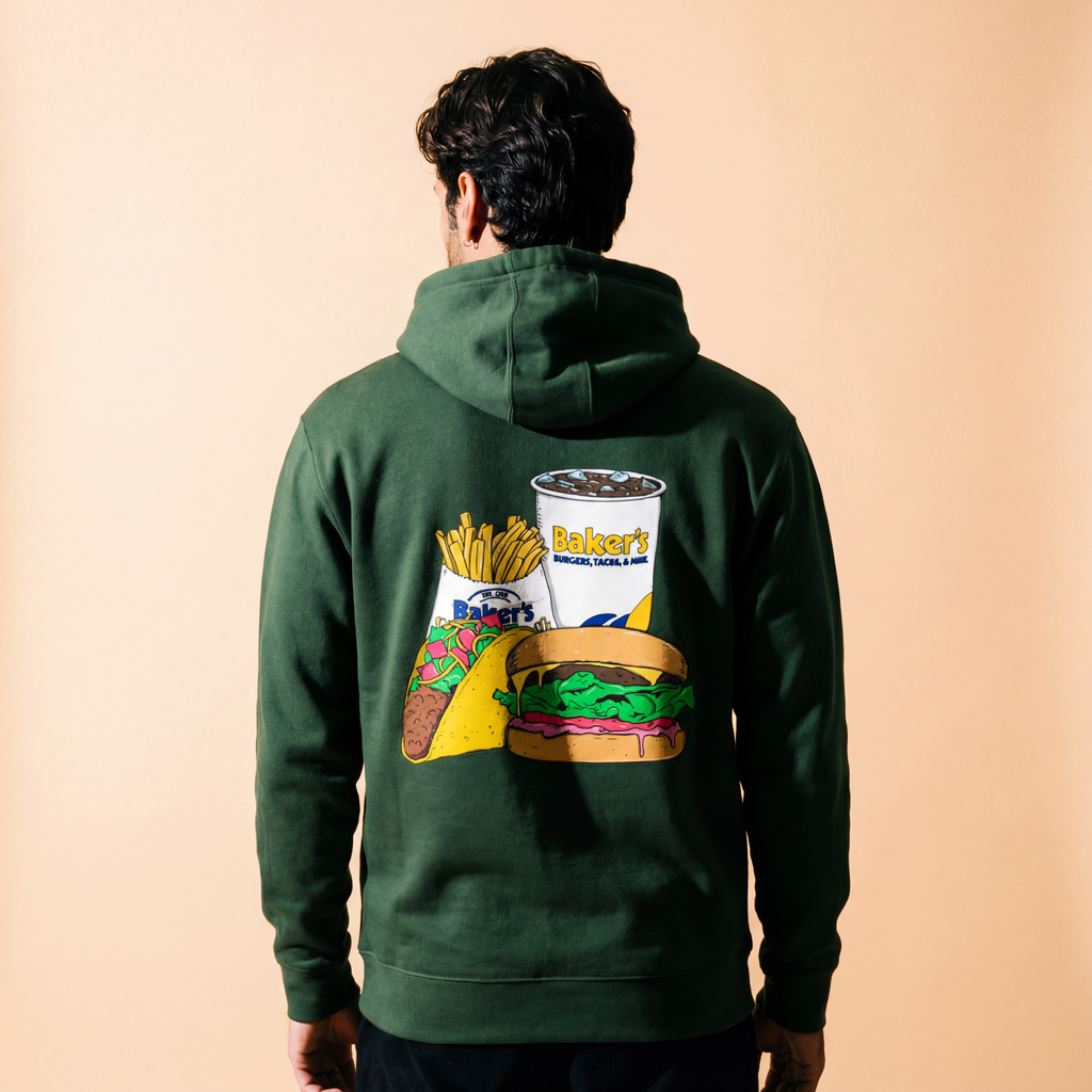 Baker’s “Twin Kitchen Since 1952” Unisex Hoodie Dark