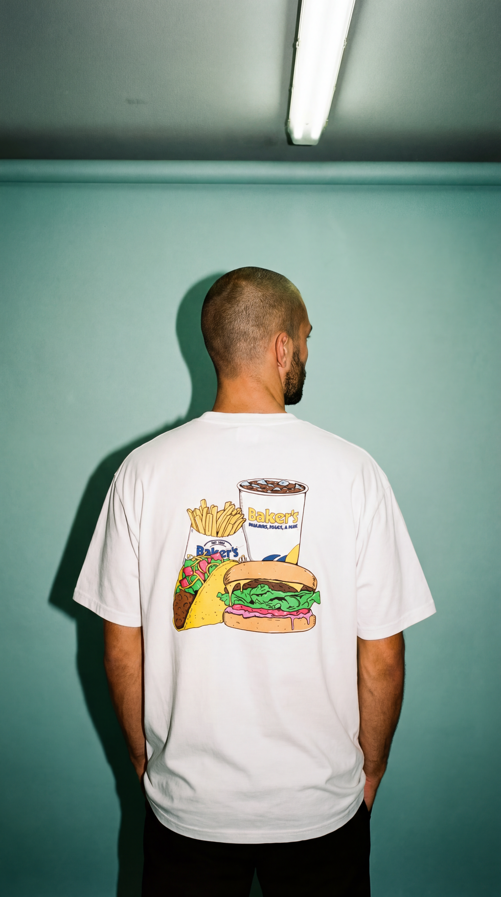 Baker’s “Twin Kitchen Since 1952” Unisex Organic T-Shirt Light