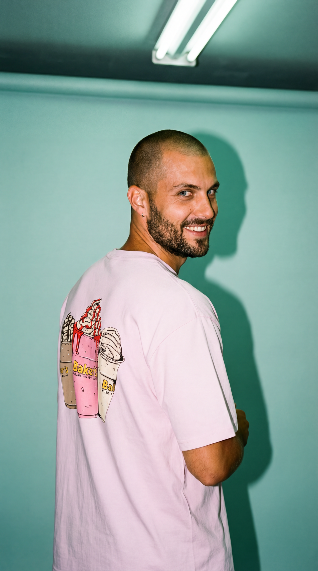 Baker’s “Three Shakes, One Summer” Unisex Organic T-Shirt Light