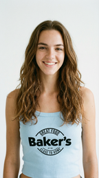 Baker’s Close To Home Women's Micro-Rib Tank Light