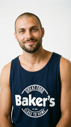Baker’s MC Close To Home Men’s Premium Tank Dark