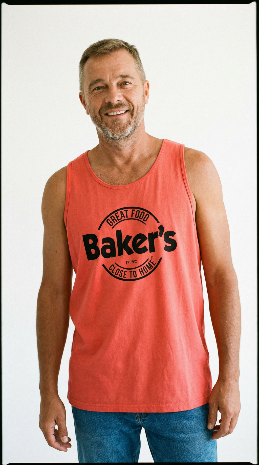 Baker’s MC Close To Home Men’s Premium Tank Light