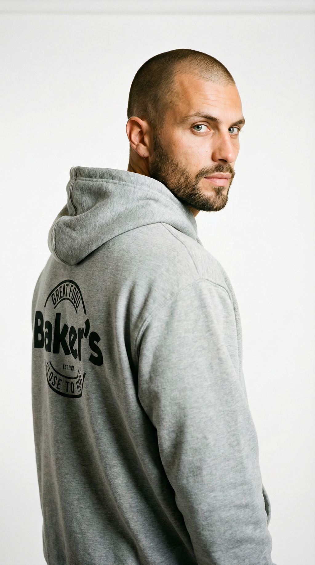 Baker's MC Close To Home Basic Unisex Hoodie Light