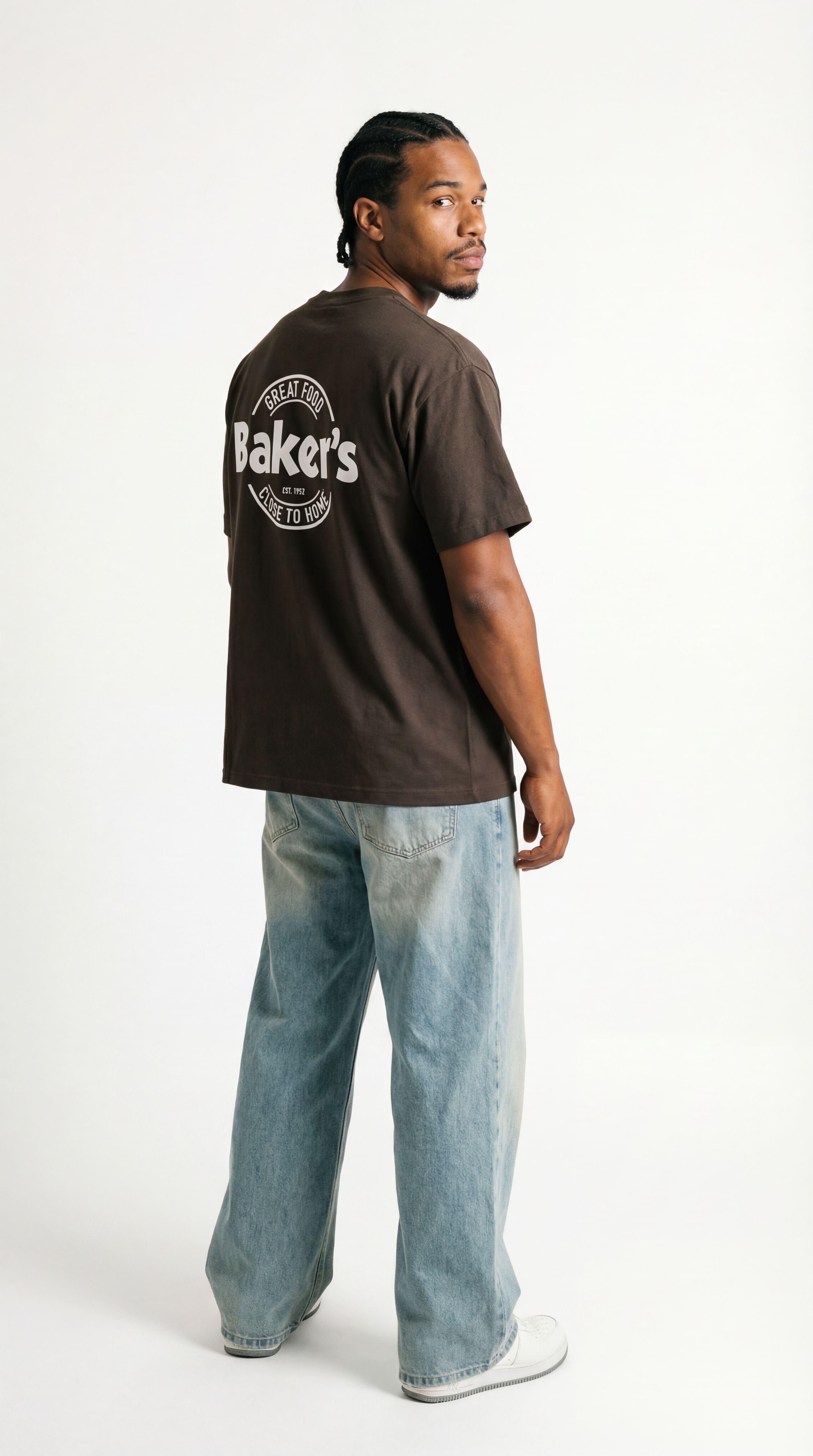 Baker’s MC Close To Home Men’s Box Tee Dark
