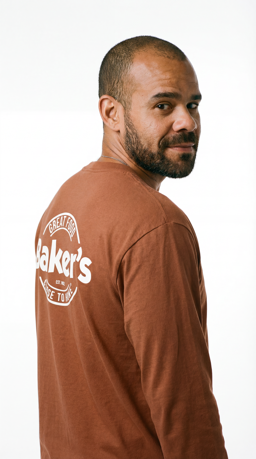 Baker’s MC Close To Home Premium Long Sleeve Shirt Dark