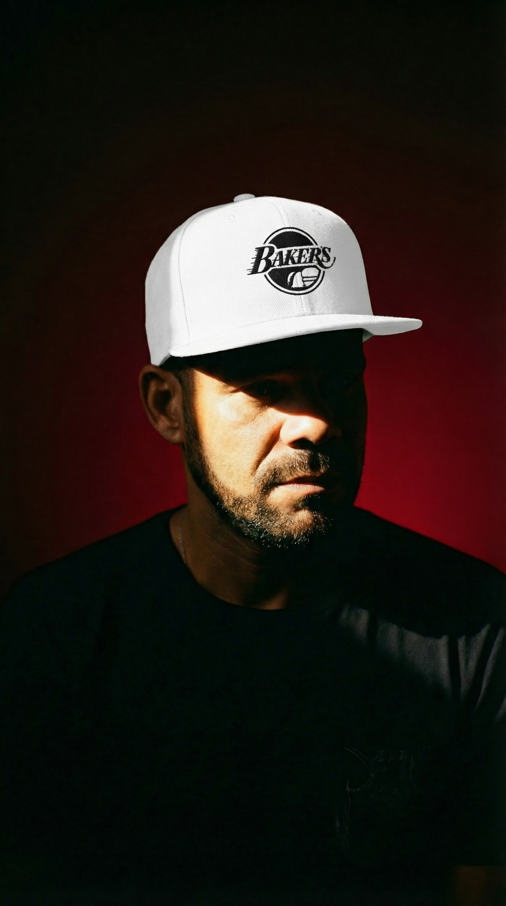 Baker’s MC Speed Logo Snapback Hat (Embroidered) Light