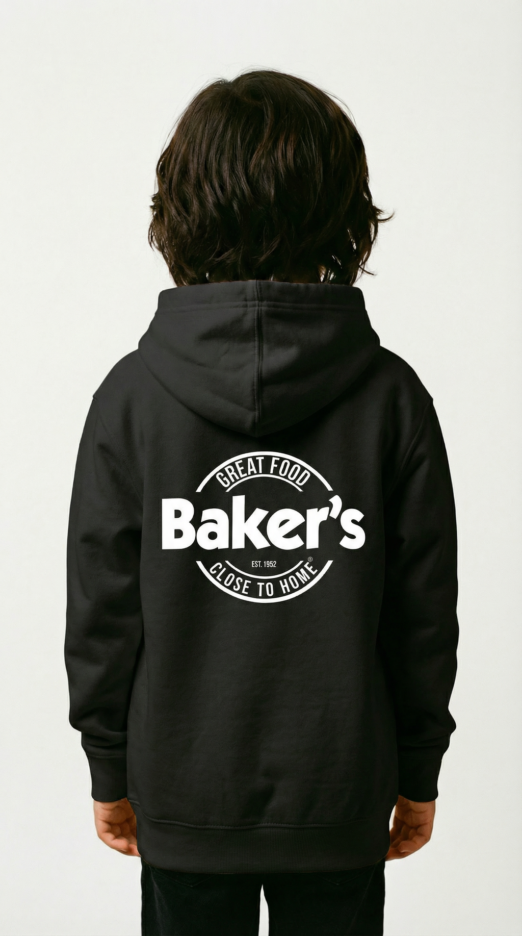 Baker's MC Close To Home Youth Hoodie Dark