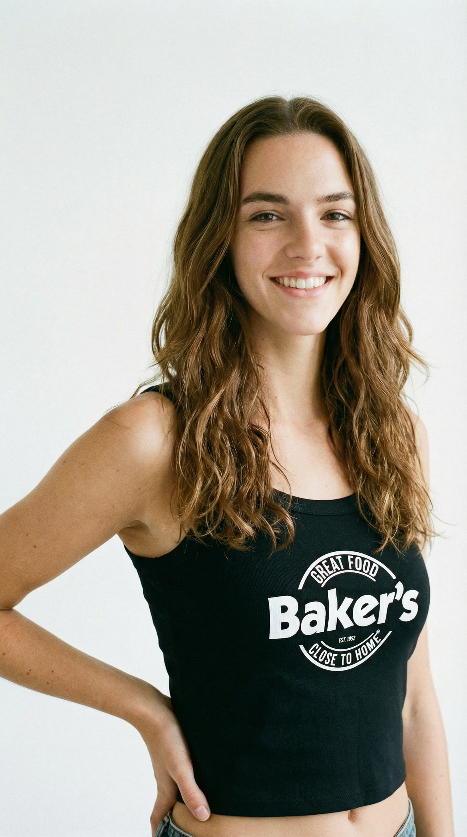Baker’s Close To Home Women's Micro-Rib Tank Dark