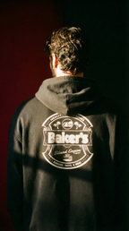 Baker's MC “Inland Empire Original Emblem” Hoodie Dark