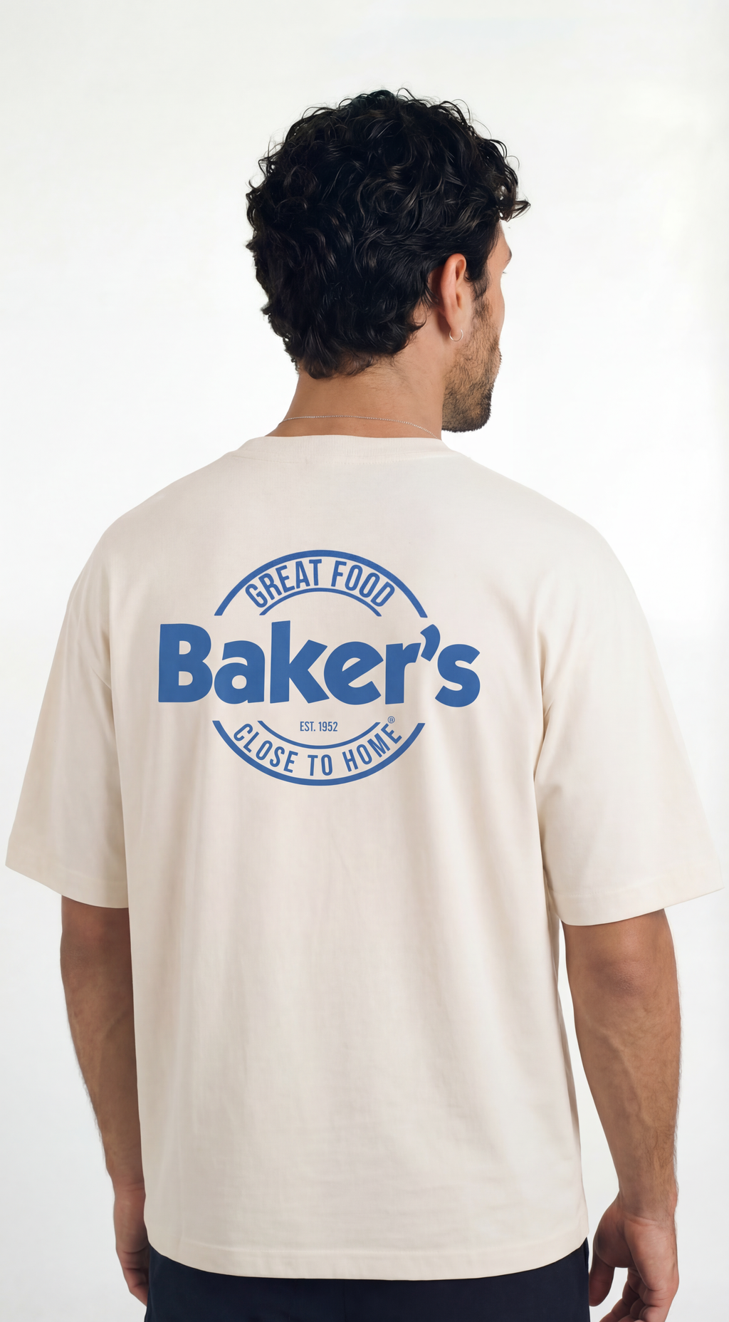 Baker’s MC Close To Home Men’s Box Tee Light