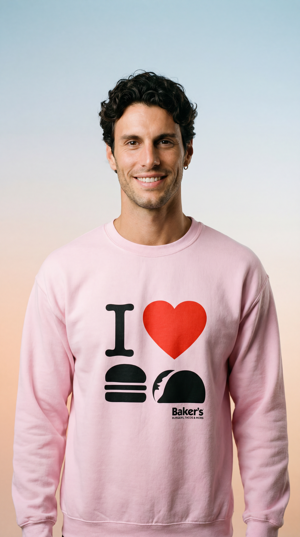 Baker's Has My Heart Unisex Sweatshirt Light