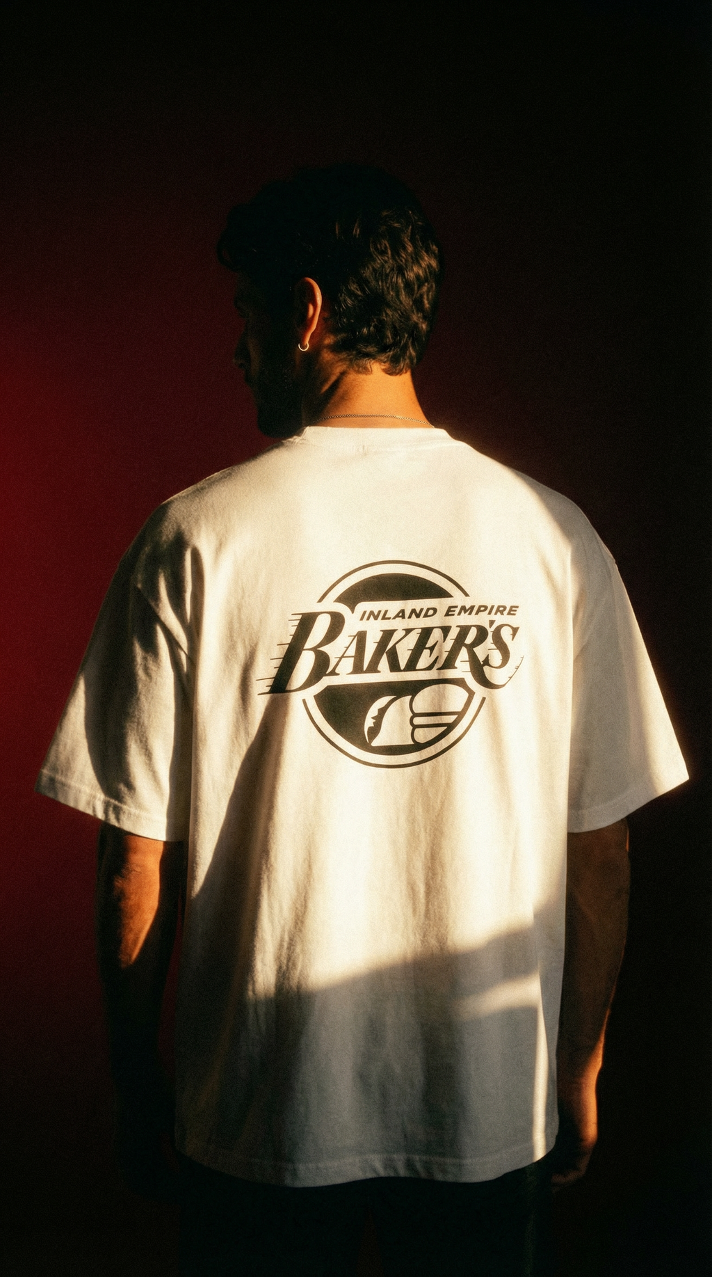 Baker's MC Speed Logo Men’s Box Tee Light