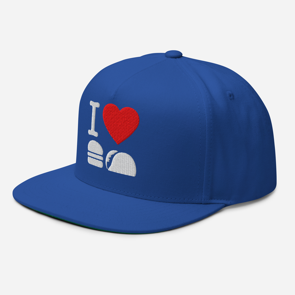 Baker's Has My Heart Flat Bill Cap
