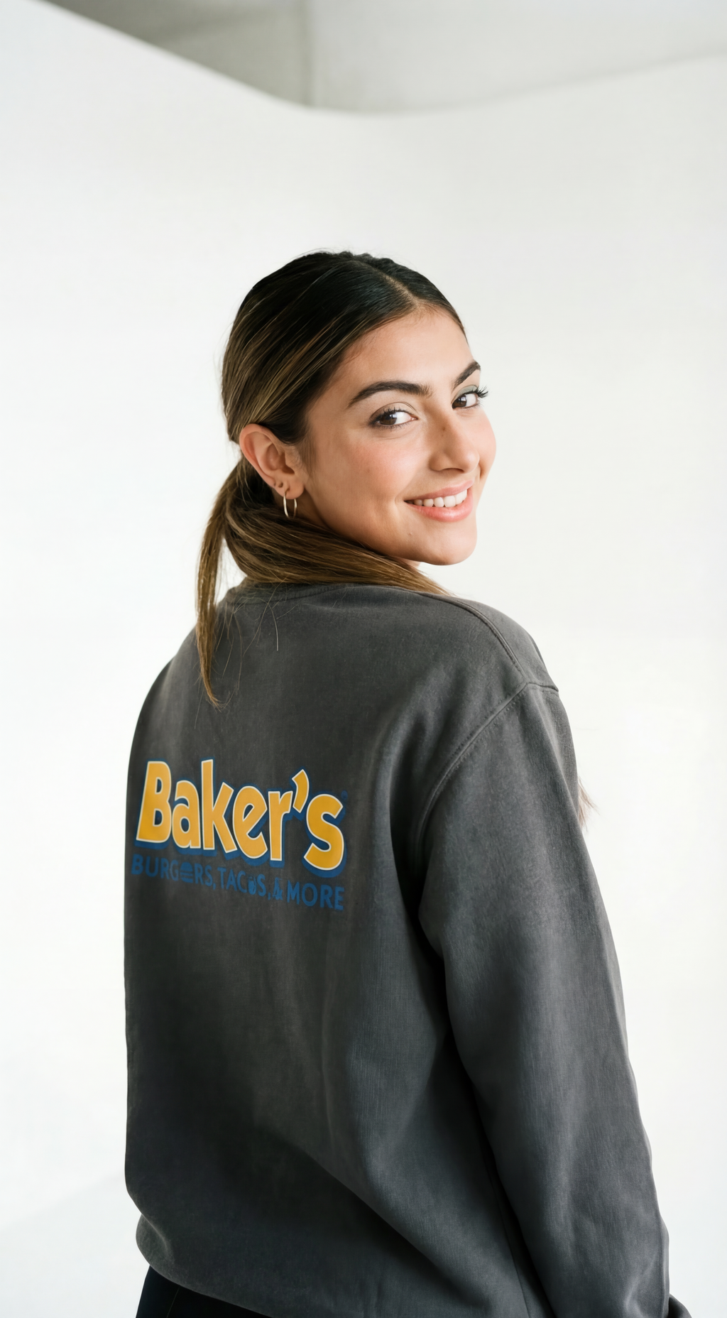 Baker's Burgers, Tacos & More Unisex Crewneck Sweatshirt